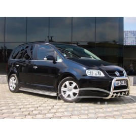 Защита порогов пороги Hector для Volkswagen Touran